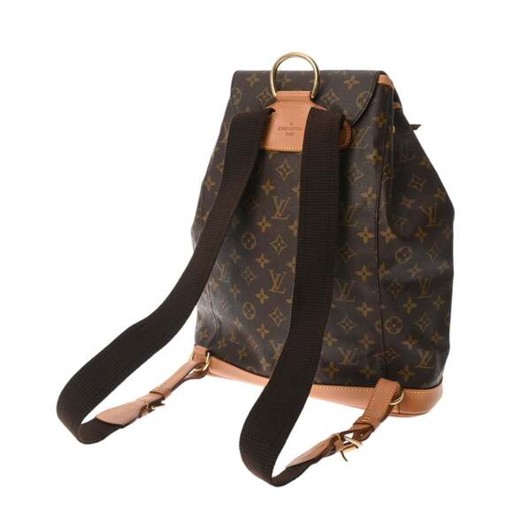LOUIS VUITTON Brown Monogram Canvas Backpack main image 5